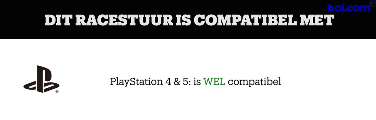 Thrustmaster T80 RW Ferrari 488 GTB Edition PS4 & PC - Zwart