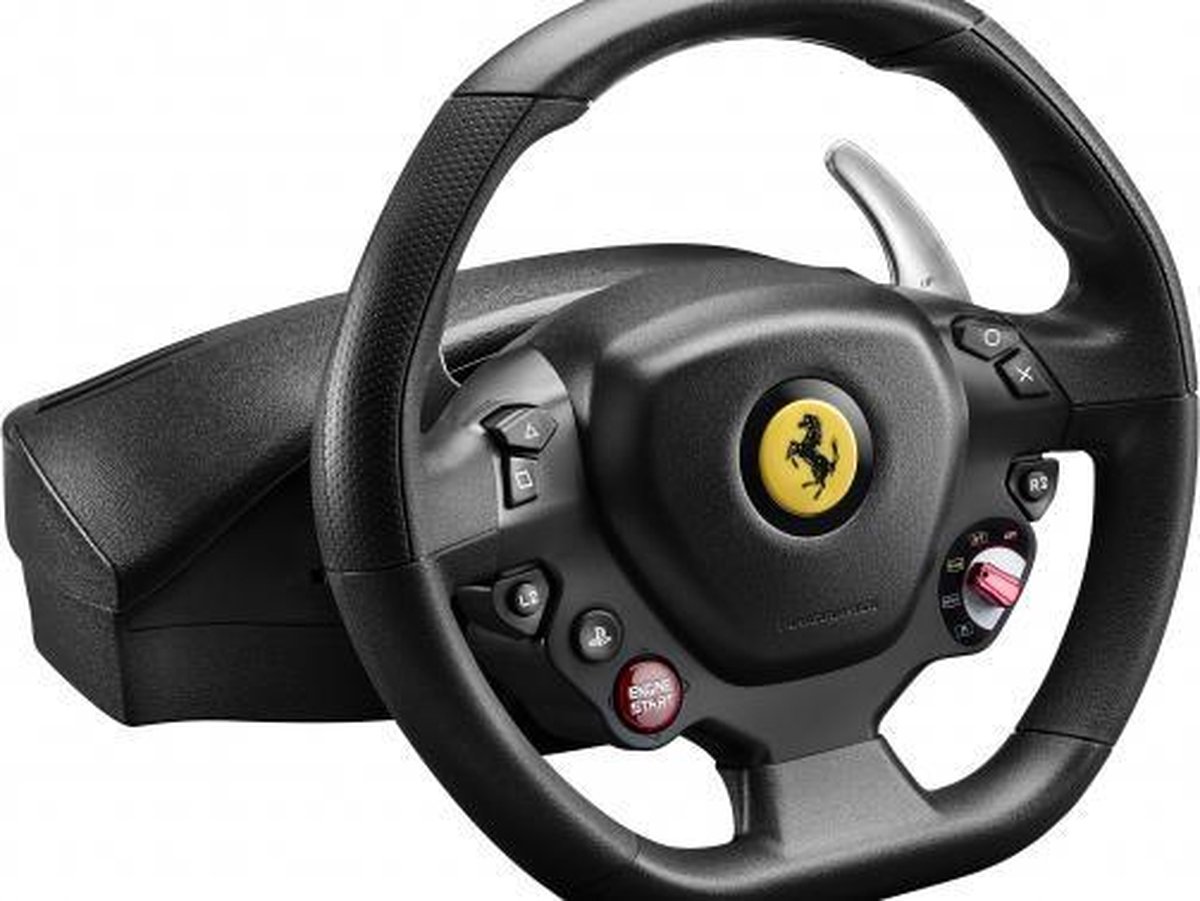Thrustmaster T80 RW Ferrari 488 GTB Edition PS4 & PC - Zwart