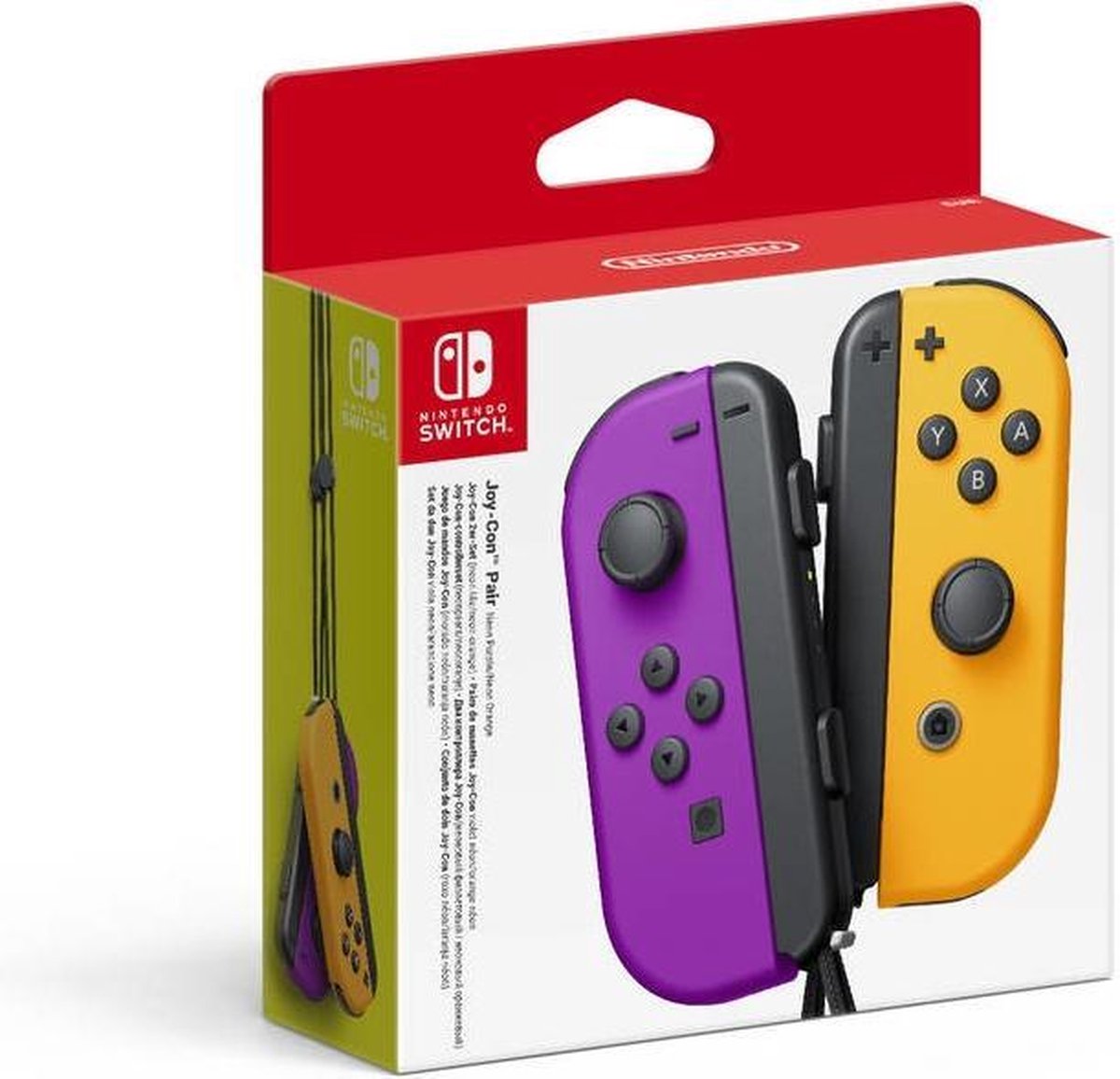 Nintendo Switch Joy-Con set Neon Paars/Neon - Oranje