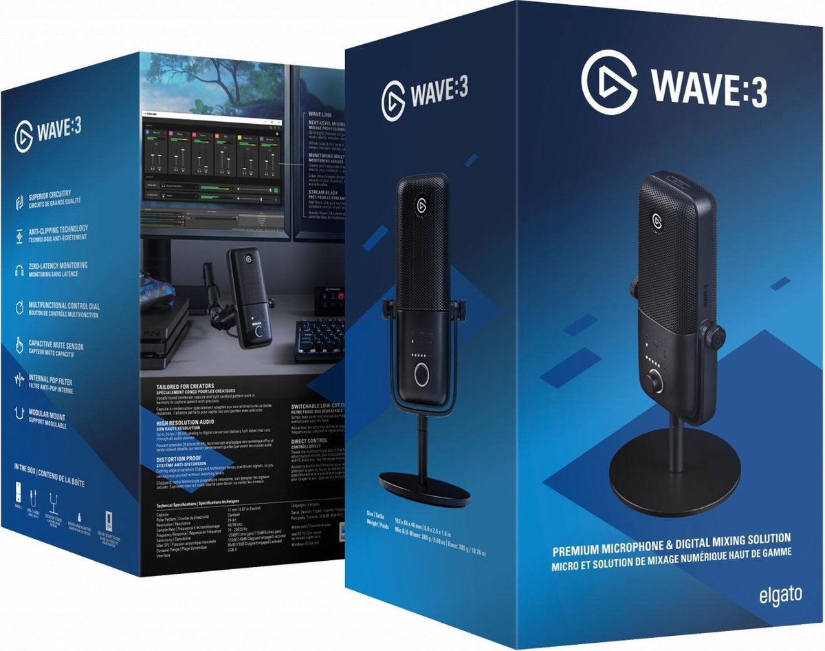 elgato Wave:3 - Zwart