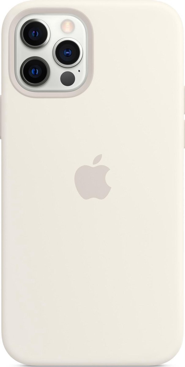 Apple iPhone 12 / 12 Pro Back Cover met MagSafe - Wit