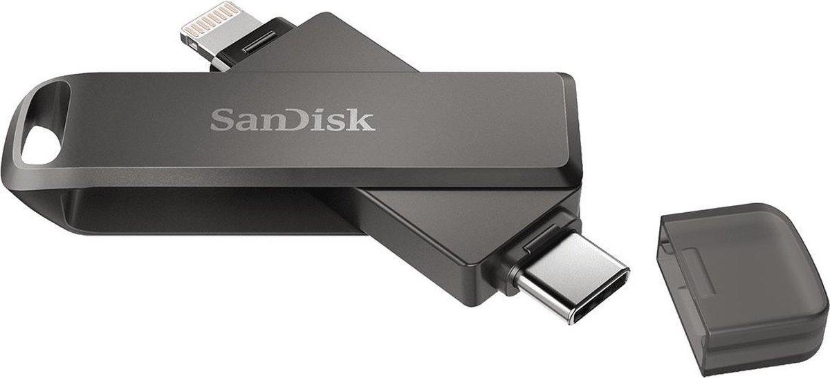Sandisk iXpand Flash Drive Luxe 64GB Type-C + Lightning Connector