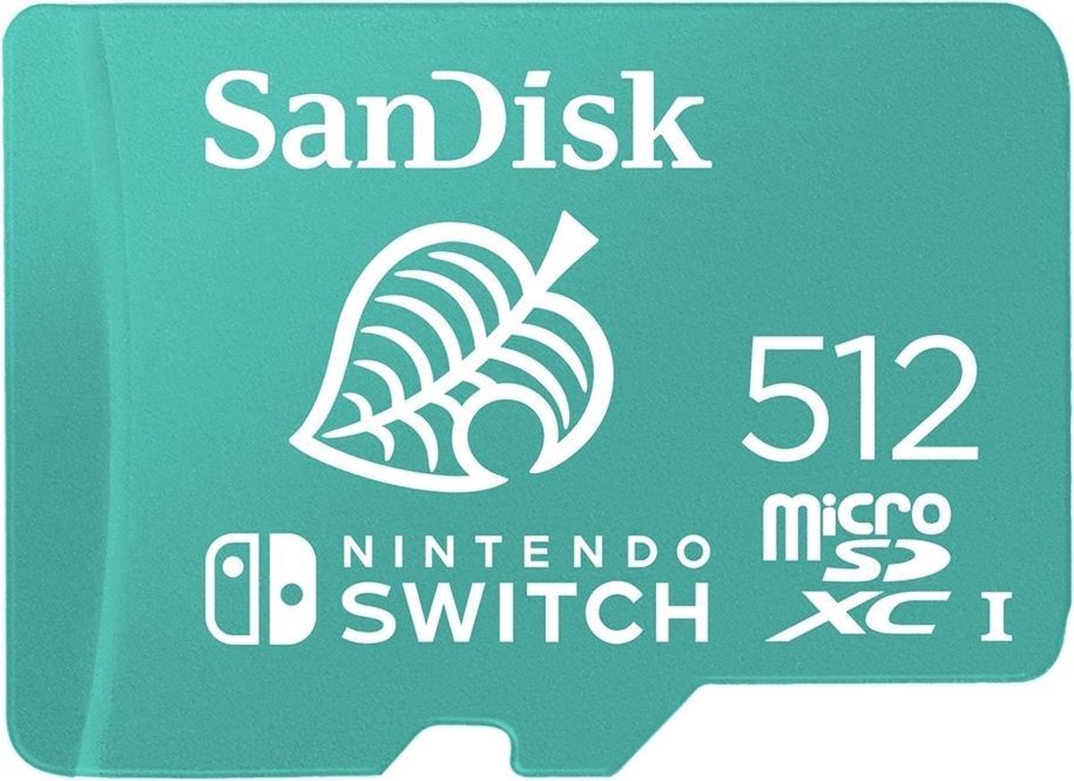 Sandisk MicroSDXC Extreme Gaming 512GB Nintendo Licensed