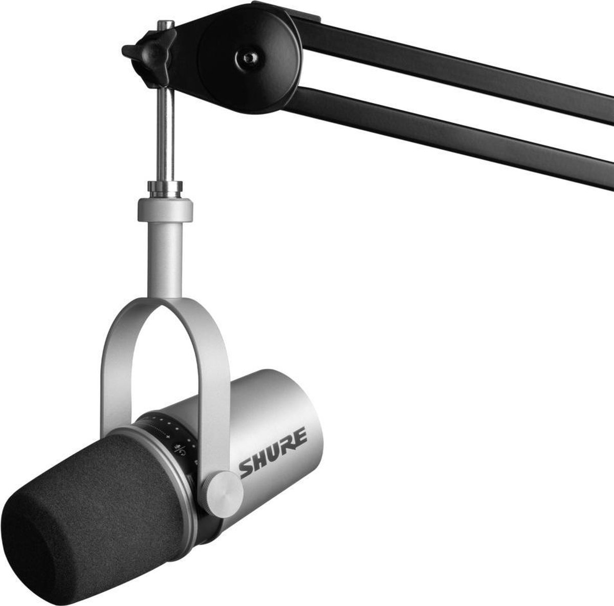 Shure MV7 Zilver - Silver