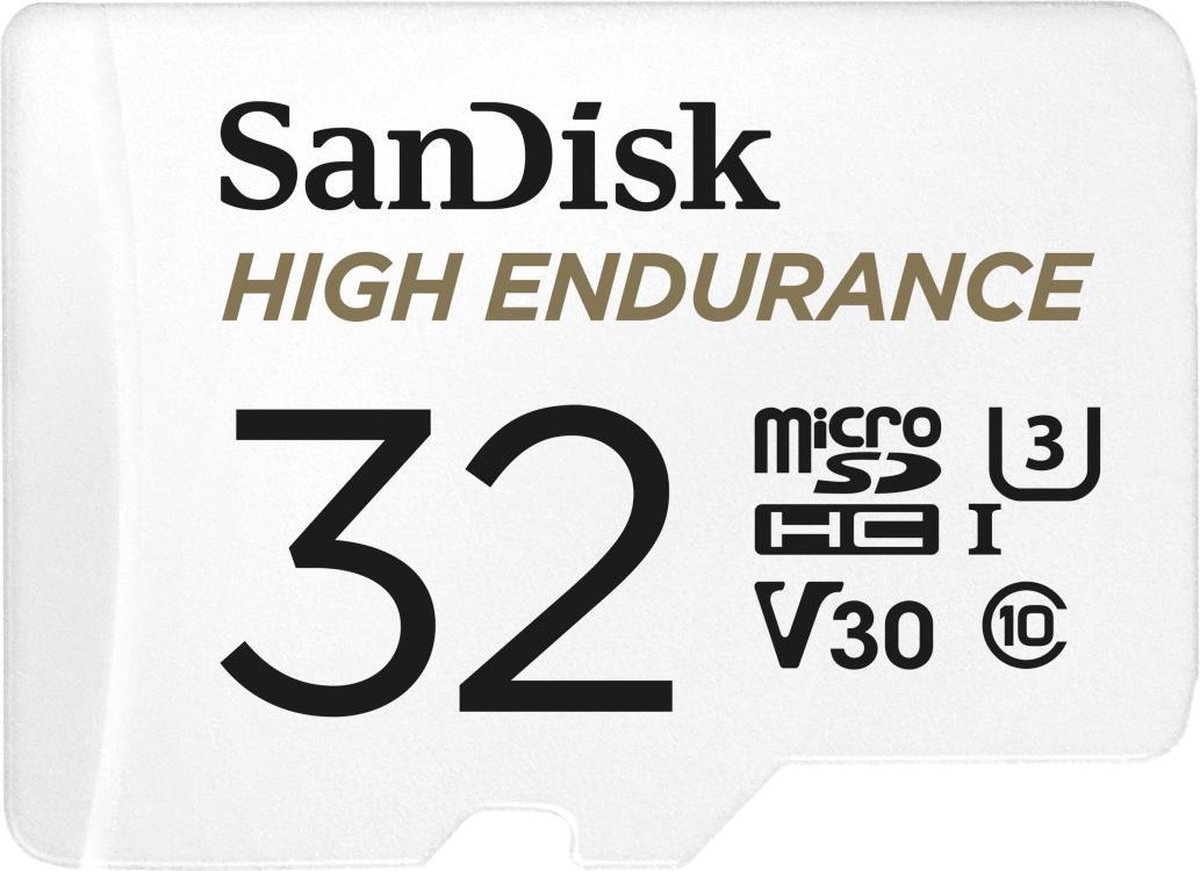 Sandisk Micro SDHC High Endurance 32GB 100MB/s + Adapter