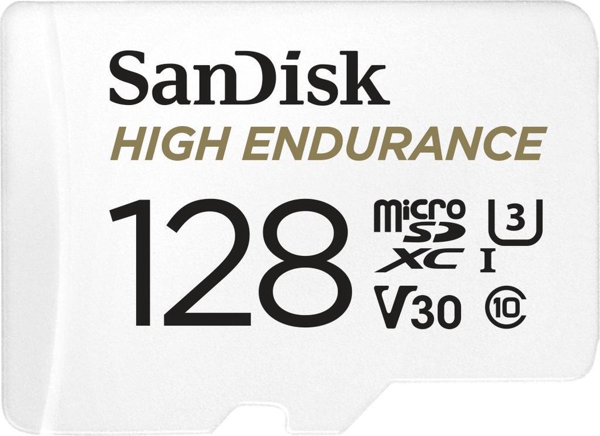 Sandisk Micro SDXC High Endurance 128GB 100MB/s + Adapter