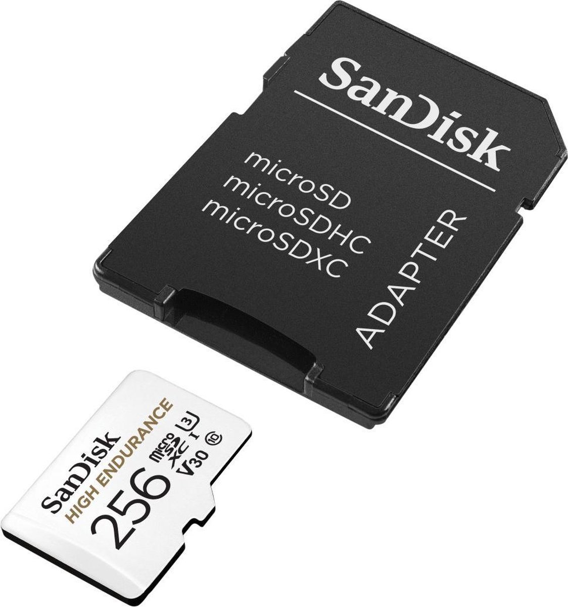Sandisk Micro SDXC High Endurance 256GB 100MB/s + Adapter