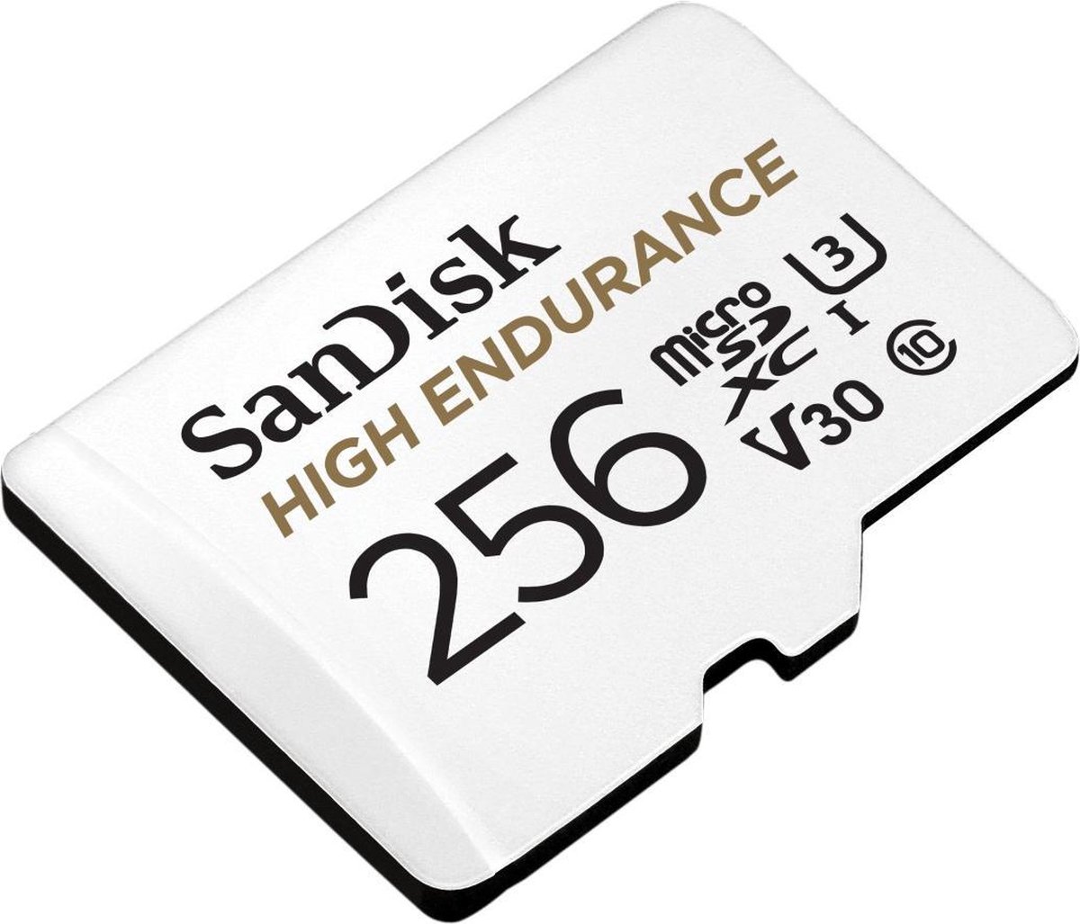 Sandisk Micro SDXC High Endurance 256GB 100MB/s + Adapter
