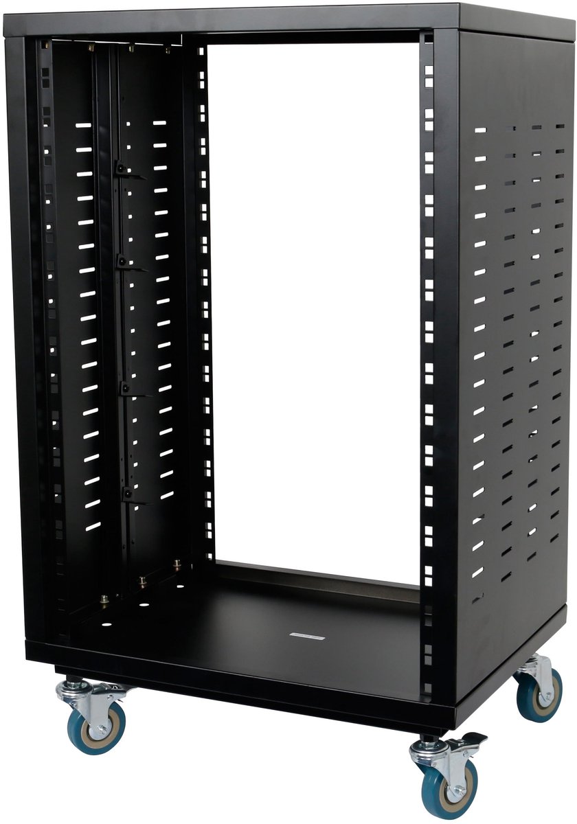 Innox INA SR16 universeel rack met wielen 16U
