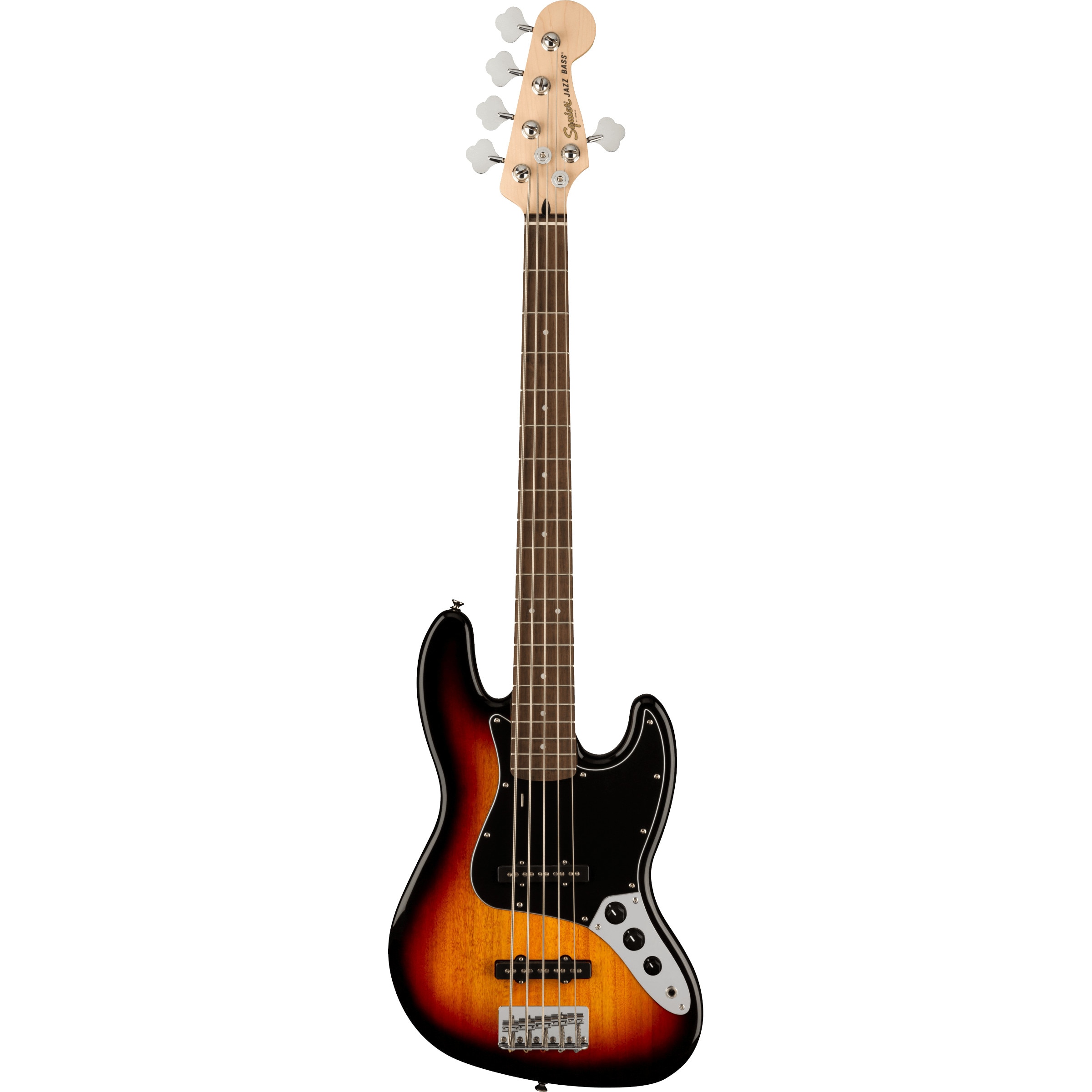 Squier Affinity Series Jazz Bass V 3-Color Sunburst 5-snarige elektrische basgitaar