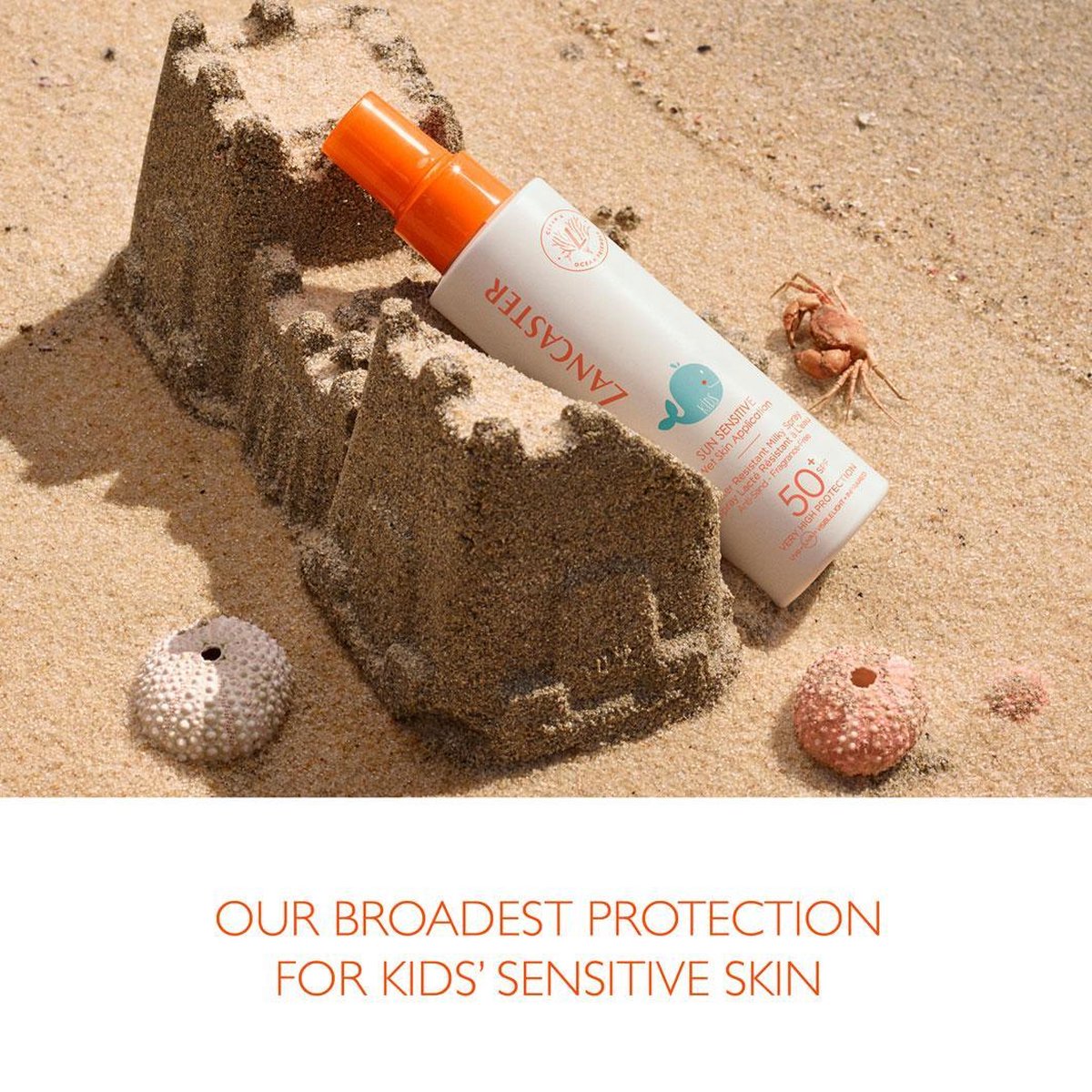 Lancaster Kids Water Resistant Milky Spray SPF50 Zonbescherming 150ml