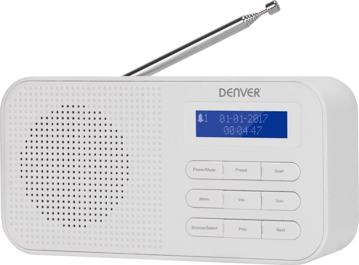 Denver DAB-42 Persoonlijk Digitaal - Wit