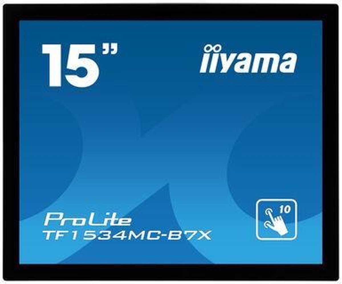 iiyama ProLite TF1534MC-B7X touch screen-monitor 38,1 cm (15 ) 1024 x 768 Pixels