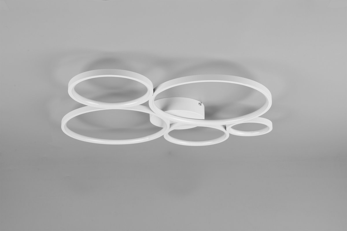 TRIO Rondo Plafonnière - Mat - Wit