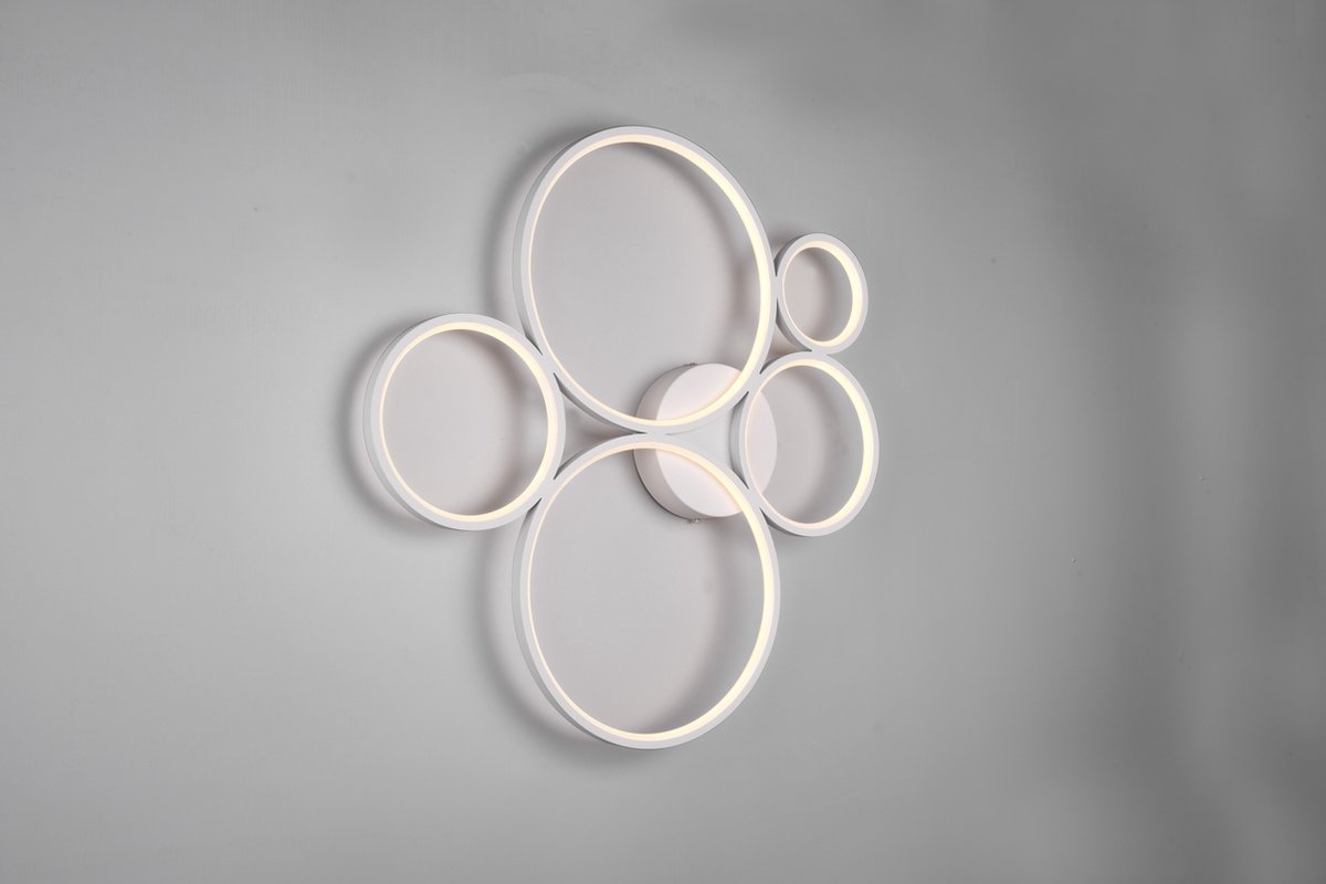 TRIO Rondo Plafonnière - Mat - Wit