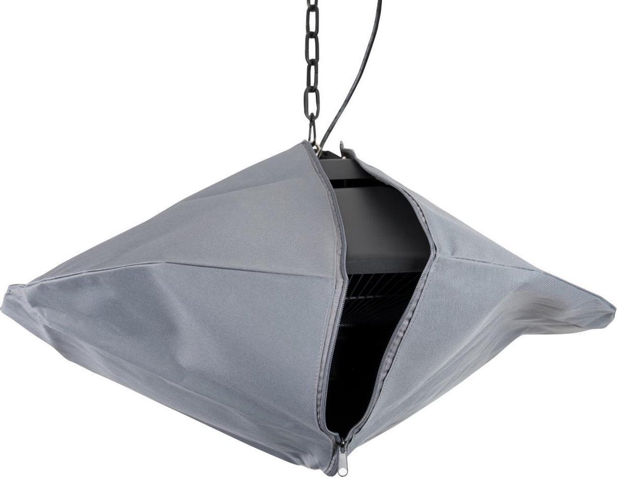 SunRed Square Hangend Terrasverwarmer Hoes - Grijs