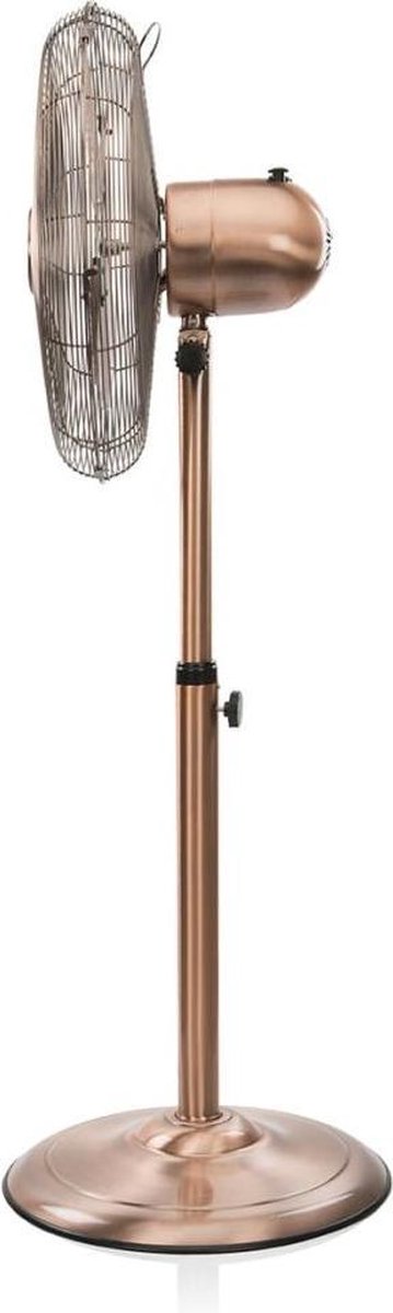 Tristar Retro statiefventilator VE-5971 50 W 40 cm koper - Goud