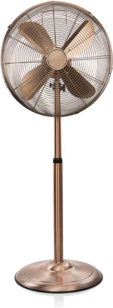 Tristar Retro statiefventilator VE-5971 50 W 40 cm koper - Goud