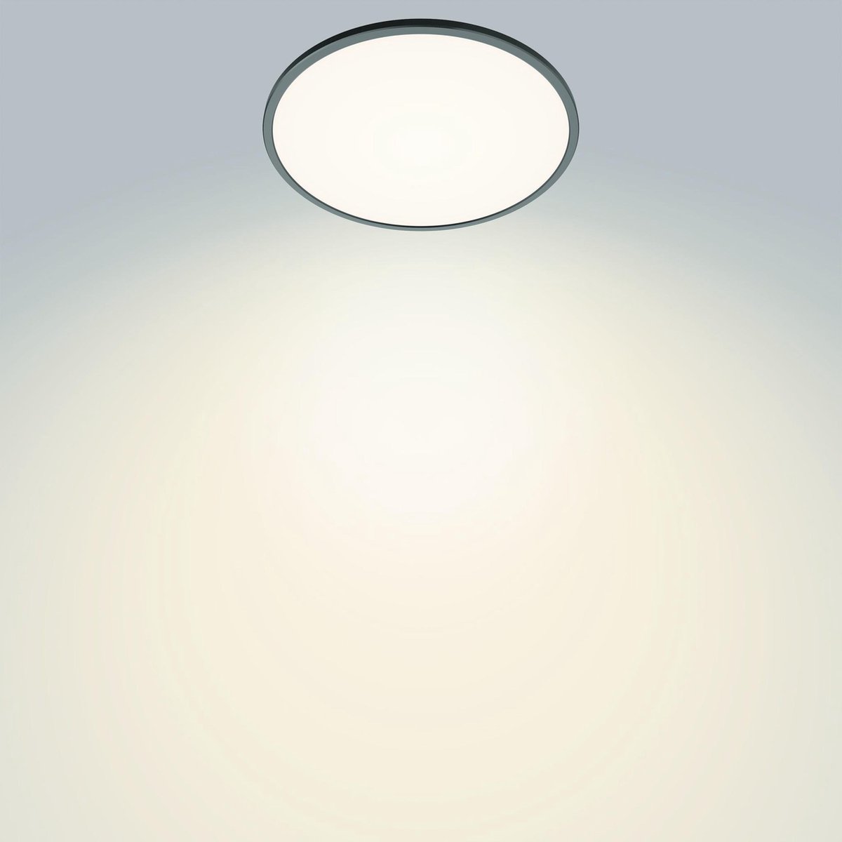 Philips Superslim Plafonnière - Zwart