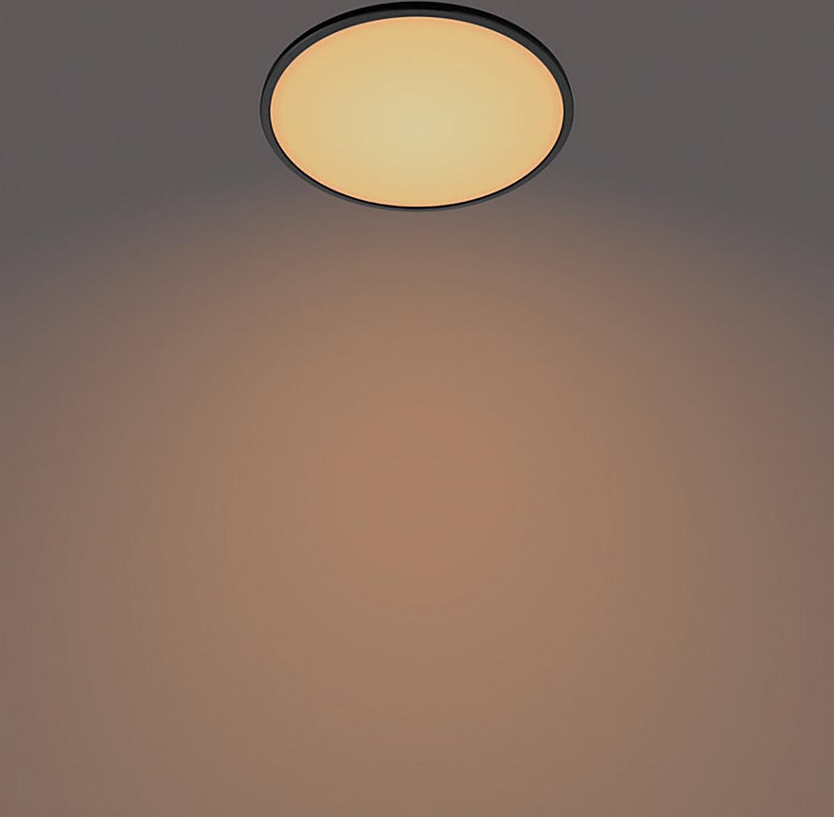 Philips Superslim Plafonnière - Zwart