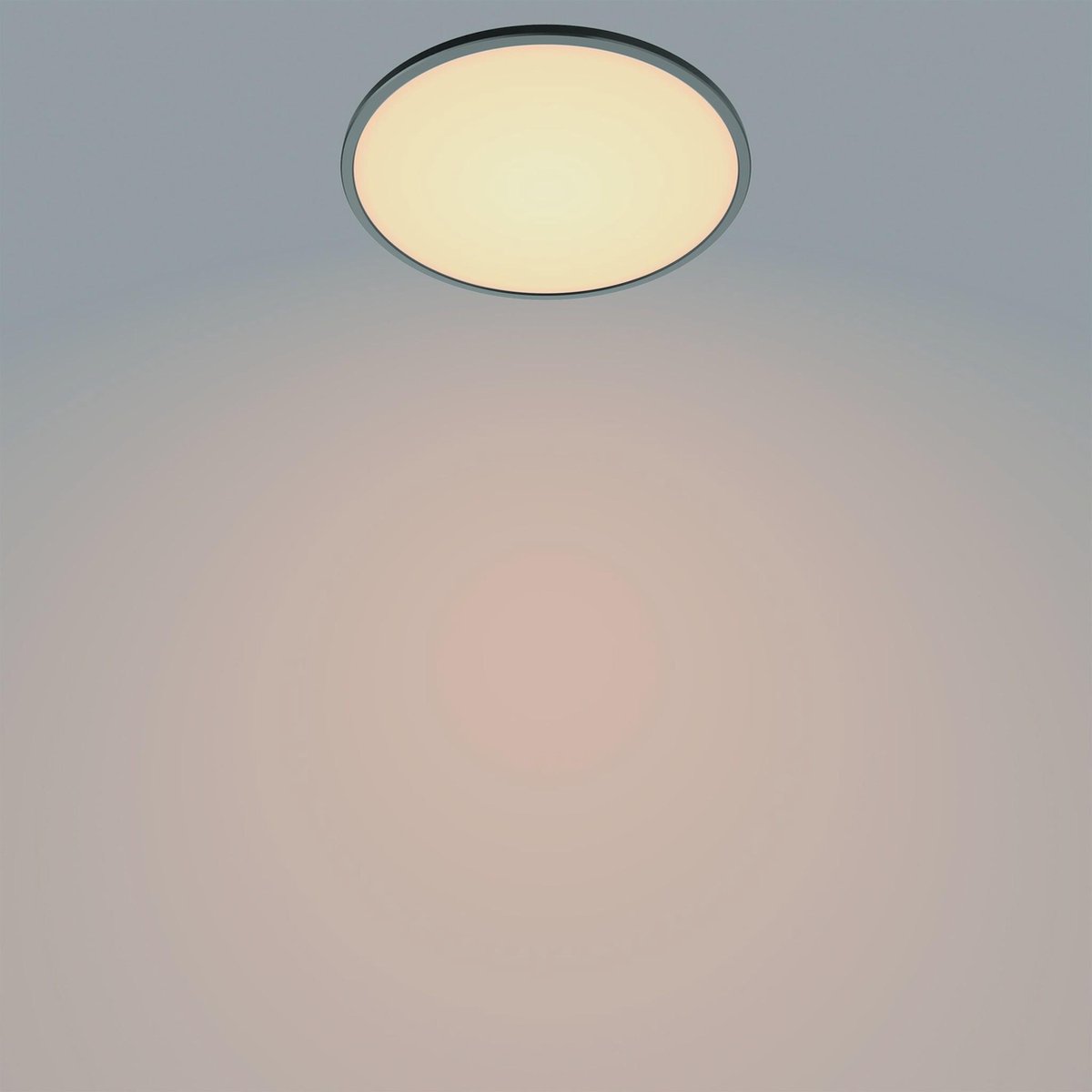 Philips Superslim Plafonnière - Zwart