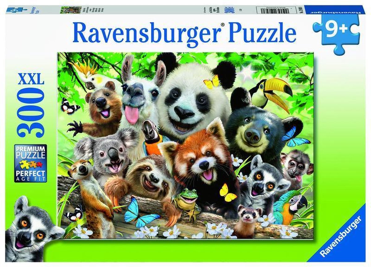 Ravensburger Puzzel Wildlife Selfie 300 XXL Stukjes