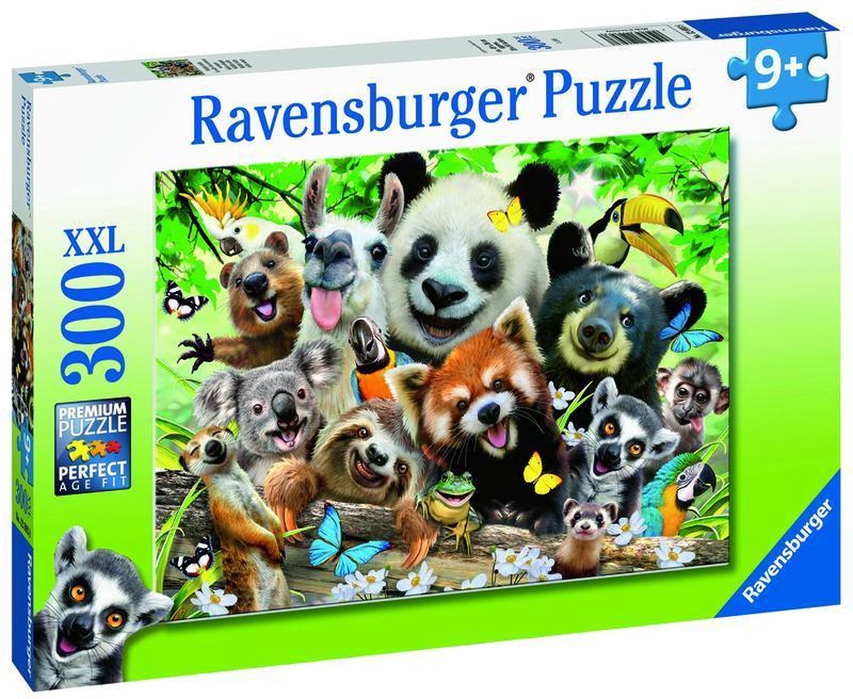 Ravensburger Puzzel Wildlife Selfie 300 XXL Stukjes