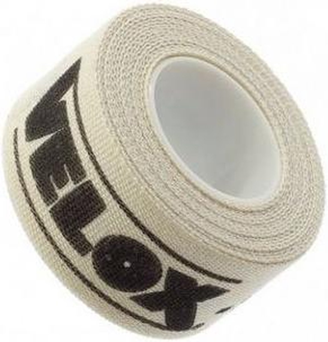 Velox velgtape 16 mm / 2 meter katoen per rol - Wit