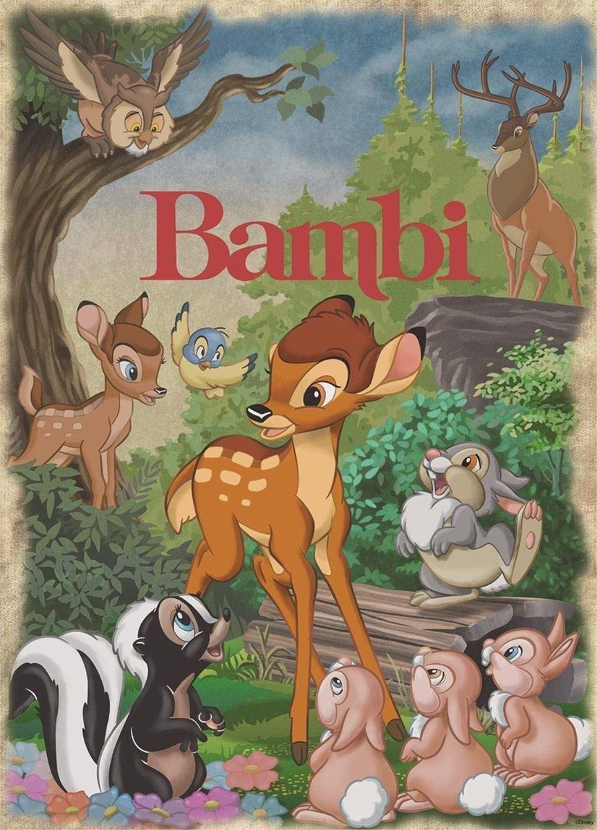 Jumbo Disney Bambi (1000 stukjes)