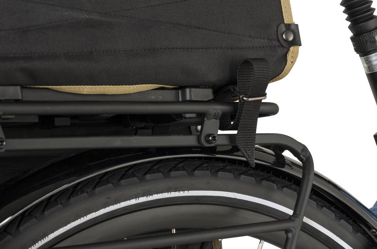 Fastrider Isas Double Bag Fietstas Zand - Bruin
