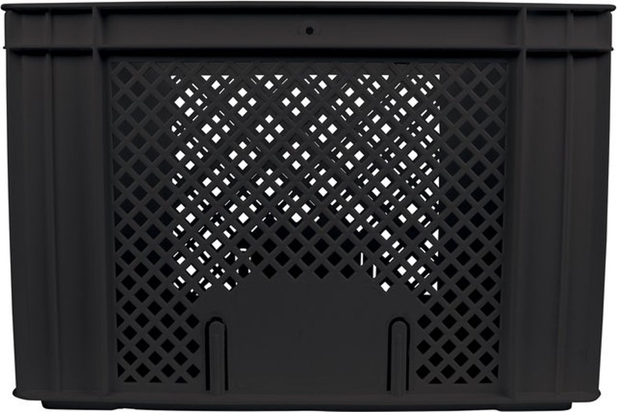 TOM fietskrat 31,2 liter 40 x 30 cm - Zwart