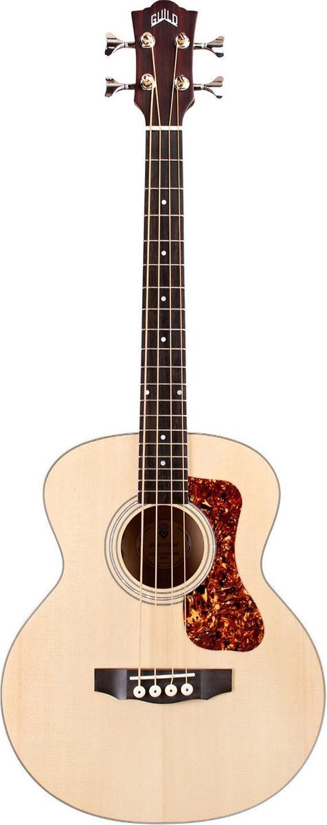 Guild Jumbo Junior Bass Natural elektrisch-akoestische basgitaar
