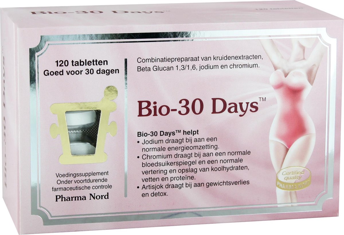 Pharma Nord Bio 30 days 120 tabletten
