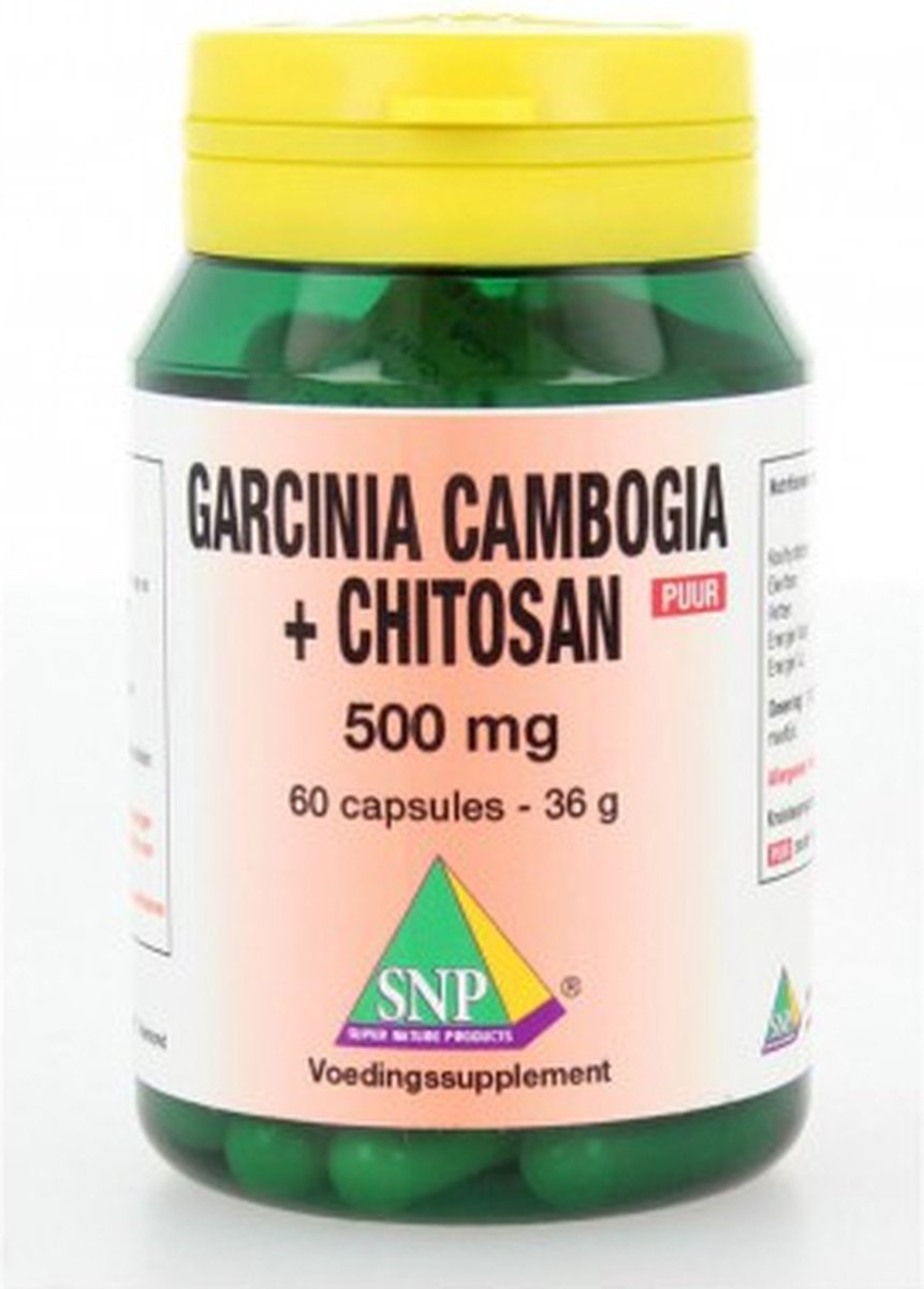Snp Garcinia cambogia chitosan 500 mg puur 60 capsules
