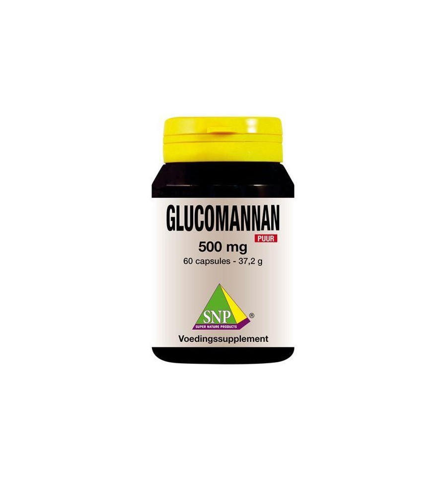 Snp Glucomannan 500 mg puur 60 capsules