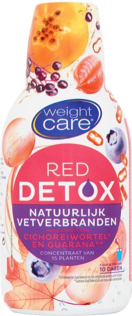 Weight Care Weightcare Detox siroop red vetverbrandend 500 ml