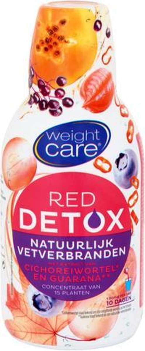 Weight Care Weightcare Detox siroop red vetverbrandend 500 ml