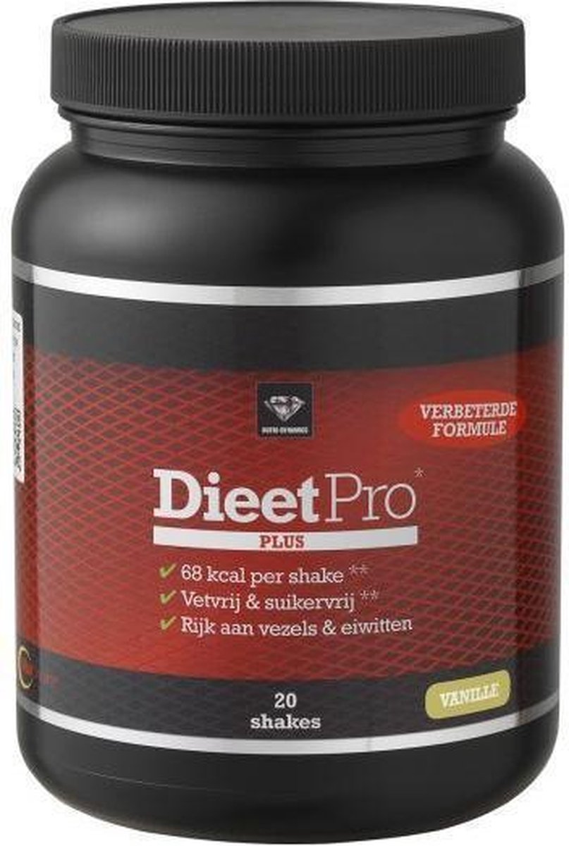 Dieet Pro Dieet pro stevia vanille 400 gram