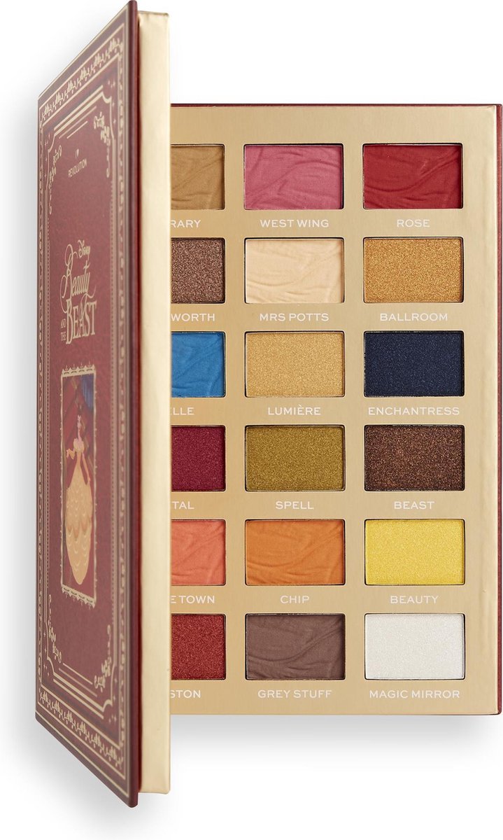 I Heart Revolution x Disney Storybook Eyeshadow Palette Belle