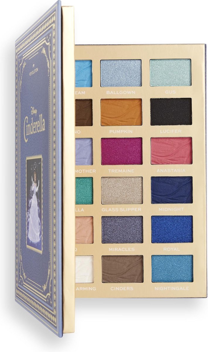 I Heart Revolution x Disney Storybook Eyeshadow Palette Cinderella