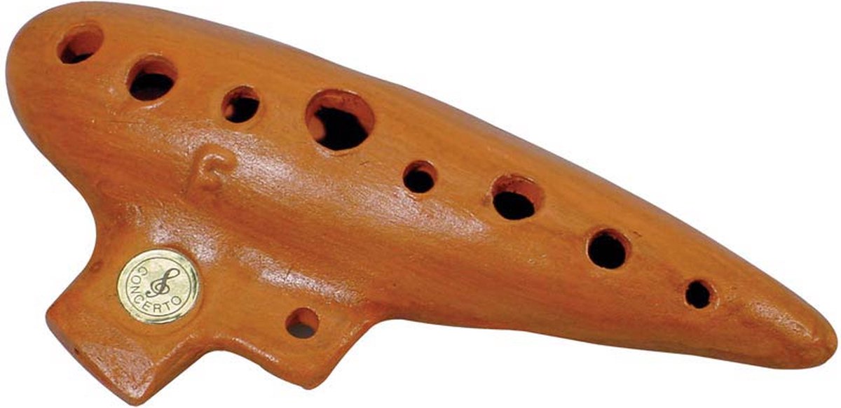 Schwarz OC-15-F ocarina met hoes