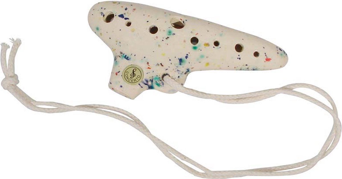 Schwarz OC-13-GG ocarina met hoes