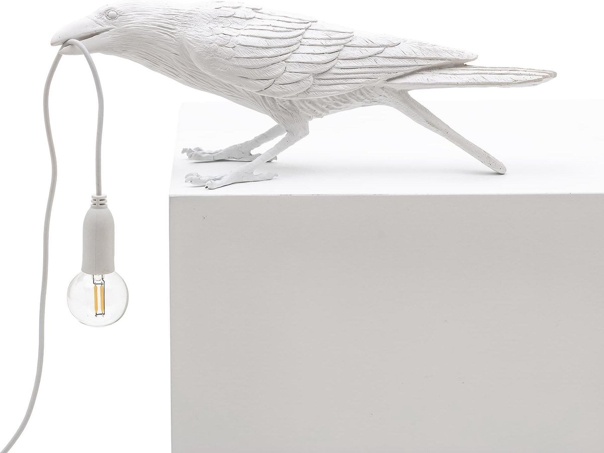 Seletti Bird Tafellamp - Wit