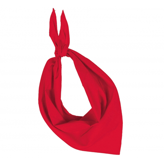 Kariban Zakdoek bandana - Rood