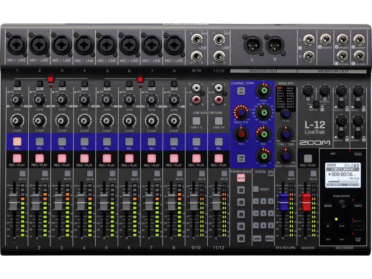 Zoom LiveTrak L-12 digitaal mengpaneel