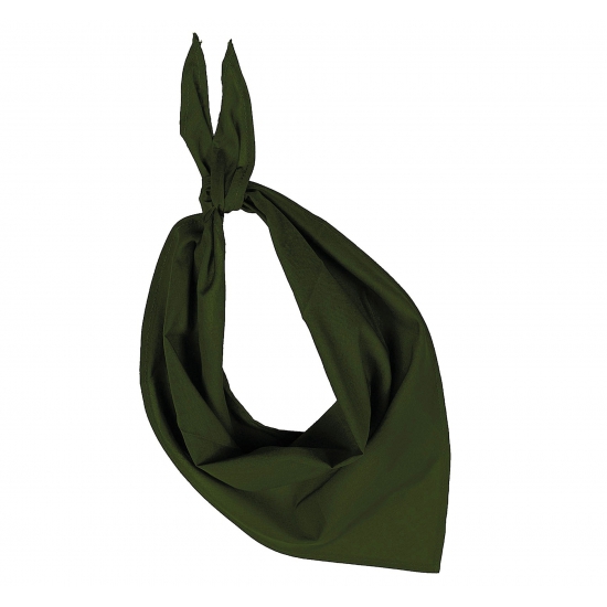 Kariban Zakdoek bandana olijf - Groen