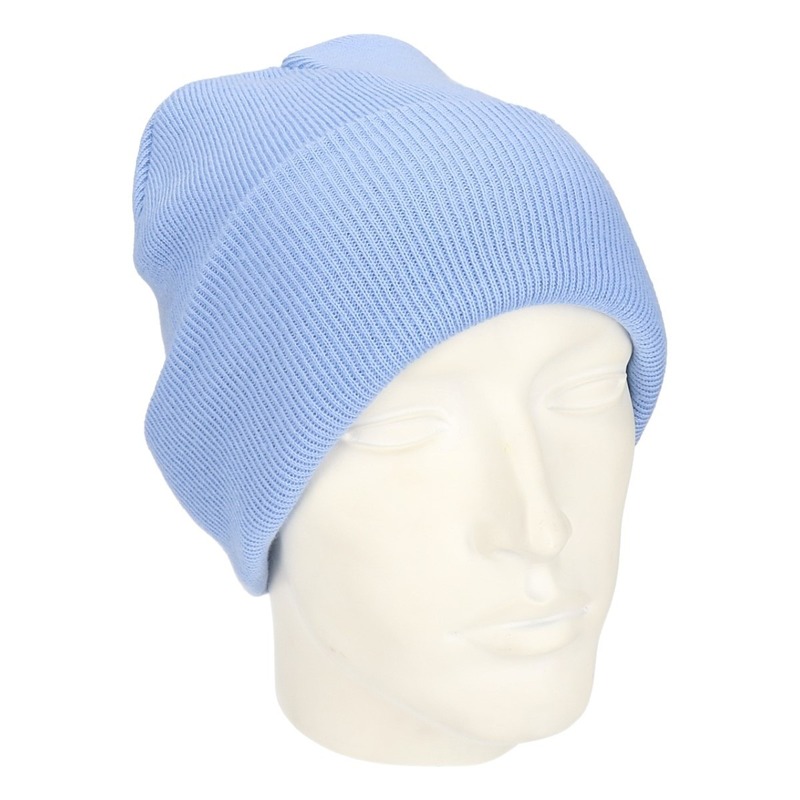 Beechfield Basic winter muts licht - Blauw