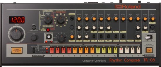 Roland TR-08 Rhythm Composer Boutique drumcomputer
