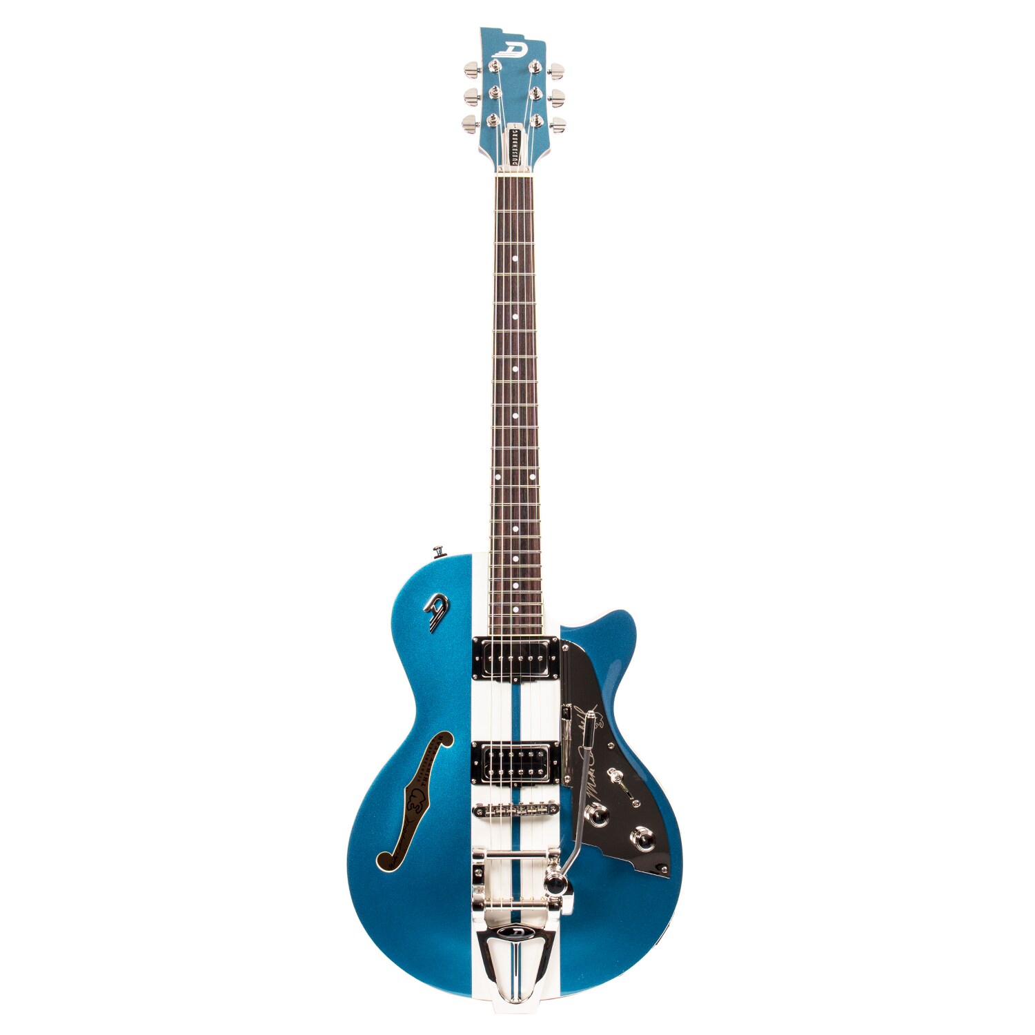 Duesenberg Starplayer TV Mike Campbell met koffer