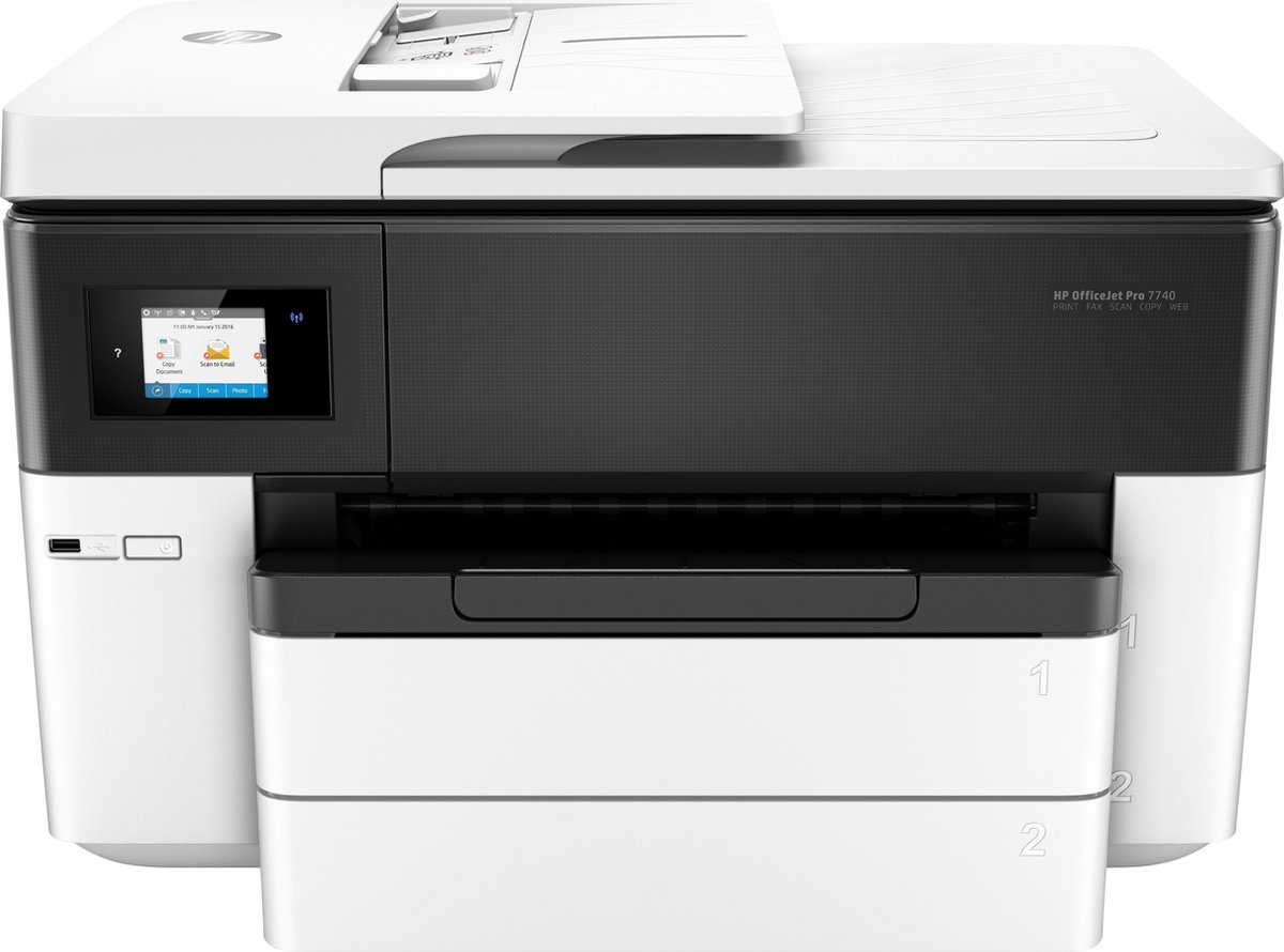 HP OfficeJet Pro 7740 All-in-One (G5J38A) - Zwart